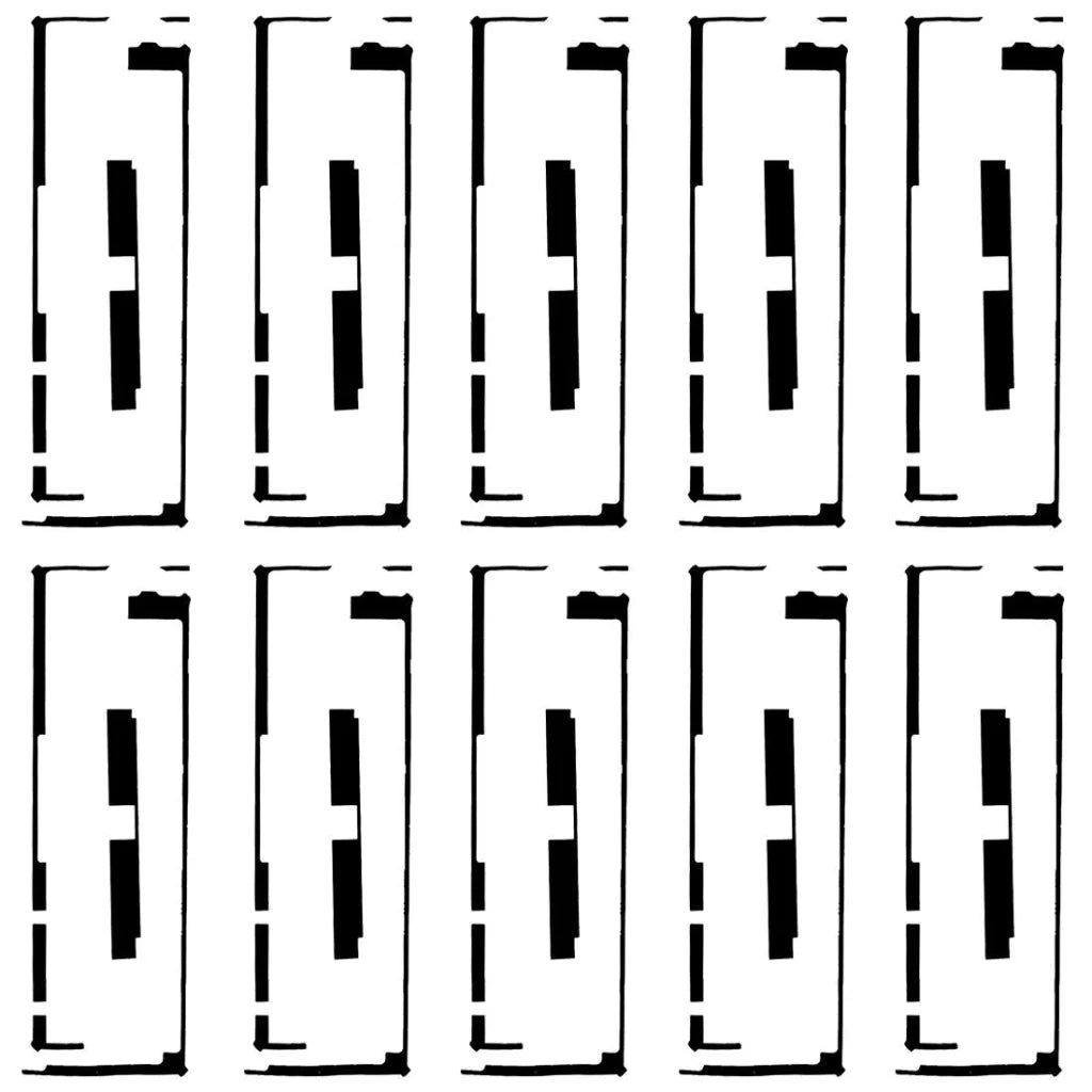 10-Piece Adhesive For Ipad 4 / New Ipad / 3 Touch Panel Digitizer-1915198386617847813
