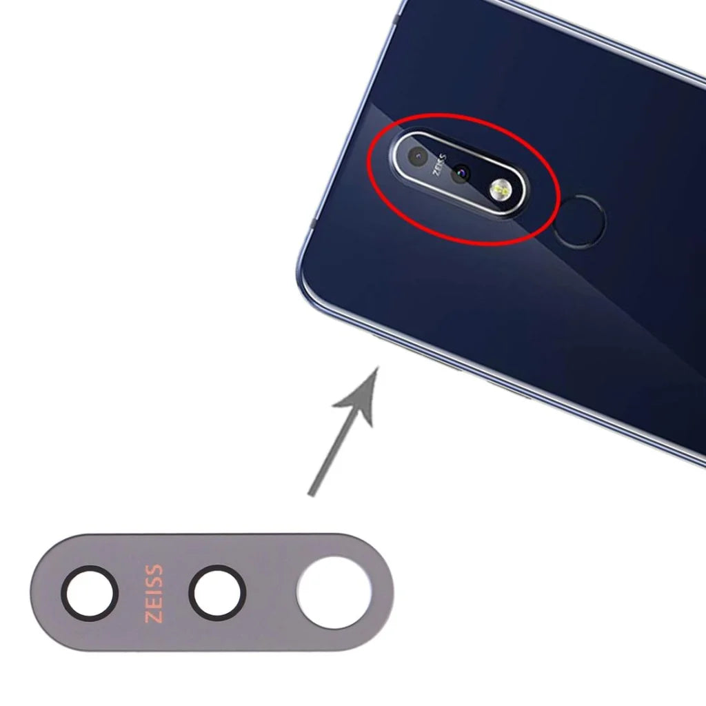 10-Piece Back Camera Lens For Nokia 7.1 - Compatible With Ta 1085 / 1095 / 1096-1915197483491921923