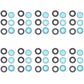 10-Piece Back Camera Lens For Samsung Galaxy A72