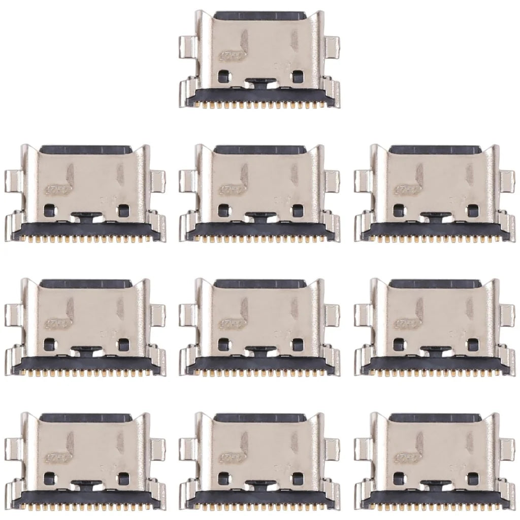 10-Piece Charging Port Connector For Samsung Galaxy M52 5G - Compatible With Sm-M526B-1915197541964713988