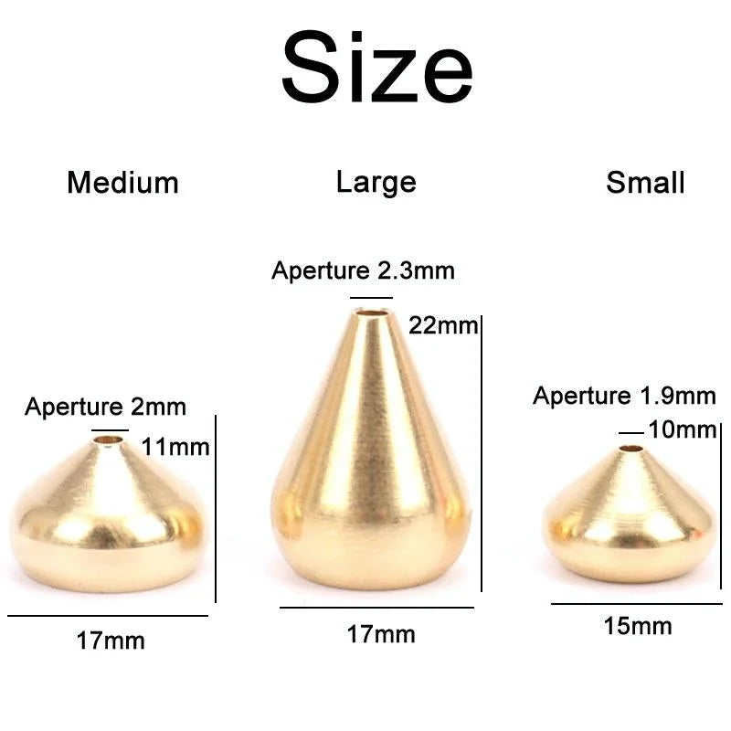 10-piece Drop-shaped Incense Burner Bracket - Medium Size