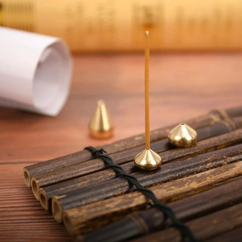 10-piece Drop-shaped Incense Burner Bracket - Medium Size