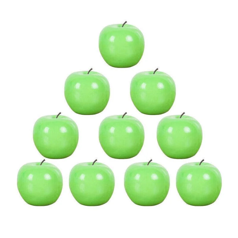 10 X Artificial Green Apples for Home Party Wedding & Shop