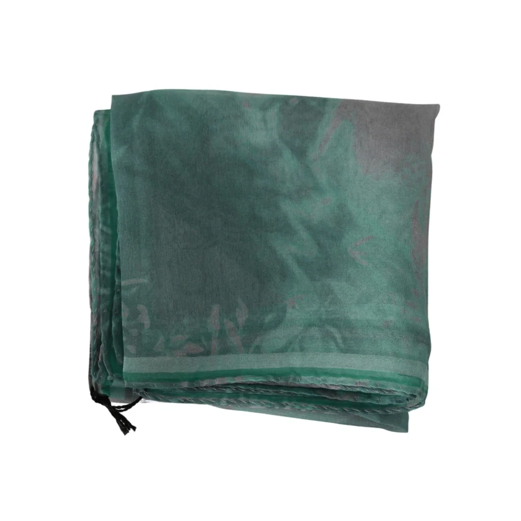 100% Authentic CNC Costume National Silk Scarf One Size