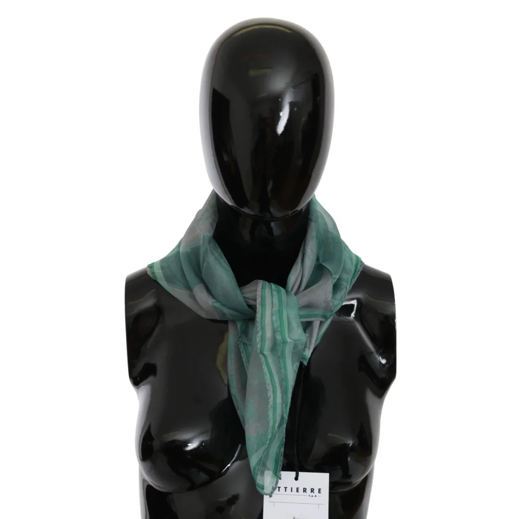 100% Authentic CNC Costume National Silk Scarf One Size