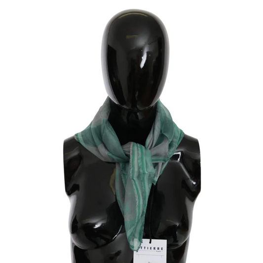 100% Authentic CNC Costume National Silk Scarf One Size
