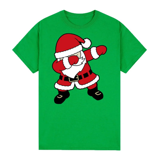 100% Cotton Christmas T-shirt Adult Unisex Tee Tops Funny