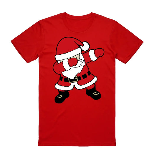 100% Cotton Christmas T-shirt Adult Unisex Tee Tops Funny