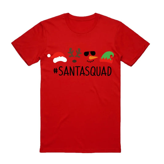 100% Cotton Christmas T-shirt Adult Unisex Tee Tops Funny