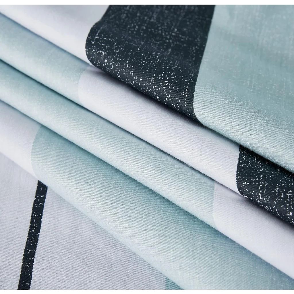100% Cotton Nathan Reversible Printed Quilt Cover Set