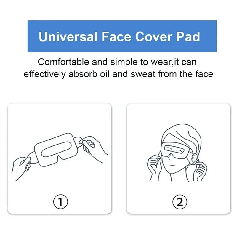 100 Eye Mask Pads For 3D Glasses - Vr Compatible-1915197717831880710