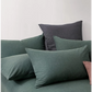 100% Jersey Cotton Quilt Cover Set - Green - Queen - Home &