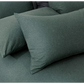100% Jersey Cotton Quilt Cover Set - Green - Queen - Home &