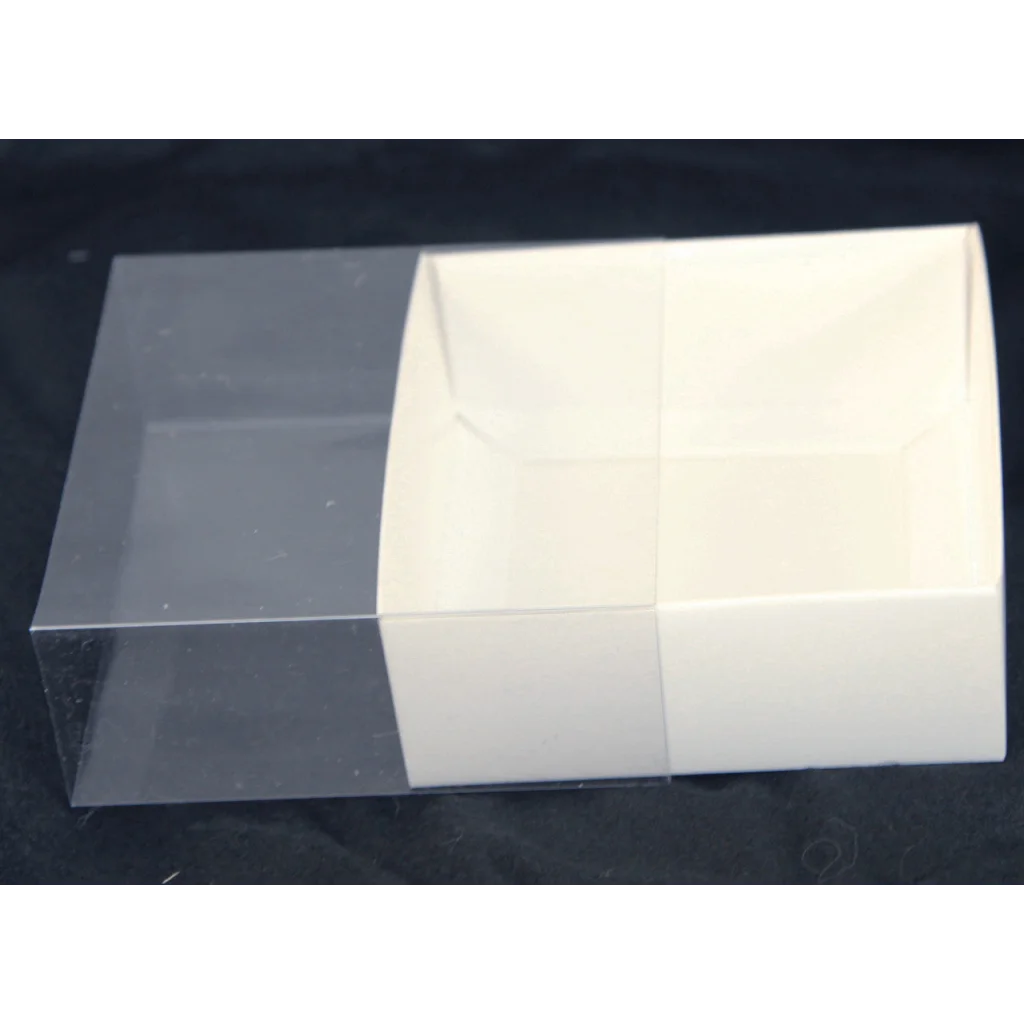 100 Pack 10cm Square Invitation CoFavor Gift Box - 4cm Deep