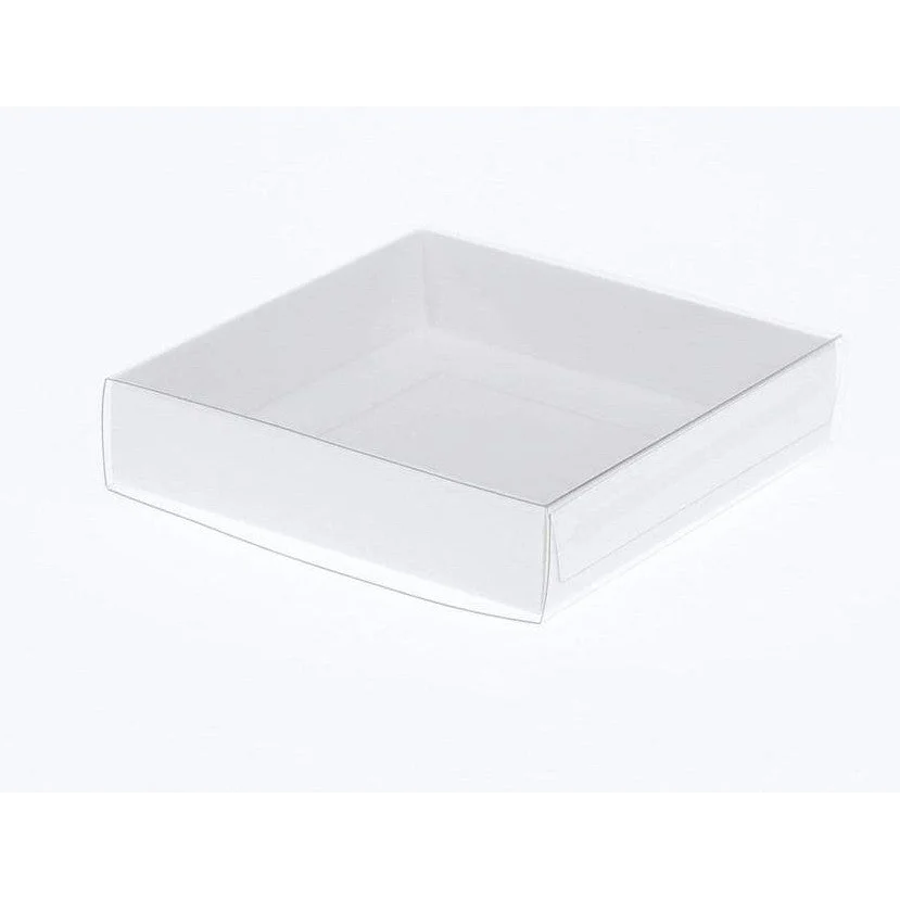 100 Pack 10cm Square Invitation CoFavor Gift Box - 4cm Deep