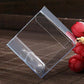 100 Pack 5cm Clear PVC Plastic Folding Packaging Small