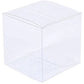 100 Pack 7cm Clear PVC Plastic Folding Packaging Small