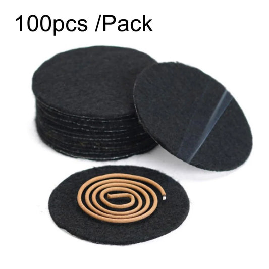 100-pack Fireproof Cotton Pads for Incense Burners