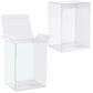 100 Pack Large Plastic 22x14.5cm Rectangle Cube Box
