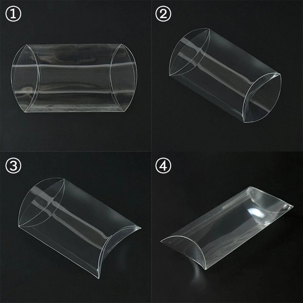 100 Pack Pillow Rectangle Shaped Gift Box - Wedding