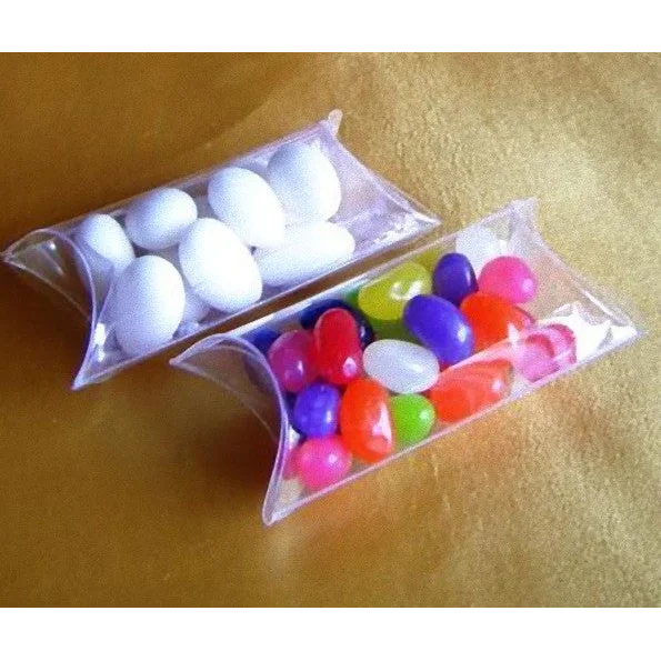 100 Pack Pillow Rectangle Shaped Gift Box - Wedding