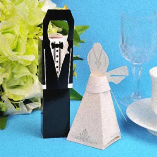 100 Pack Wedding Bomboniere Favor Candy Choc Almond Box