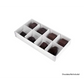 100 Pack White Card Chocolate Sweet Soap Gift Box - 8 Bay