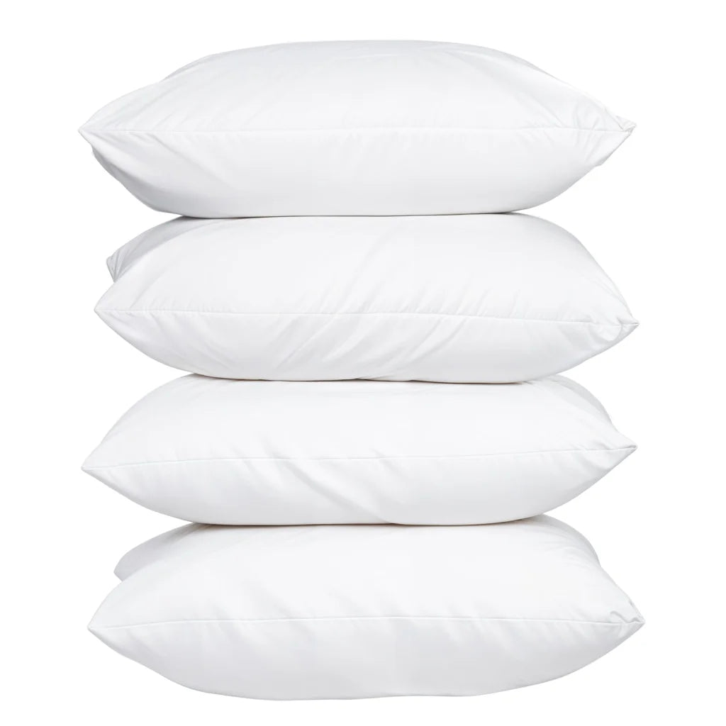 100 Percent Cotton Pillow Cover with 800g Poly Fill