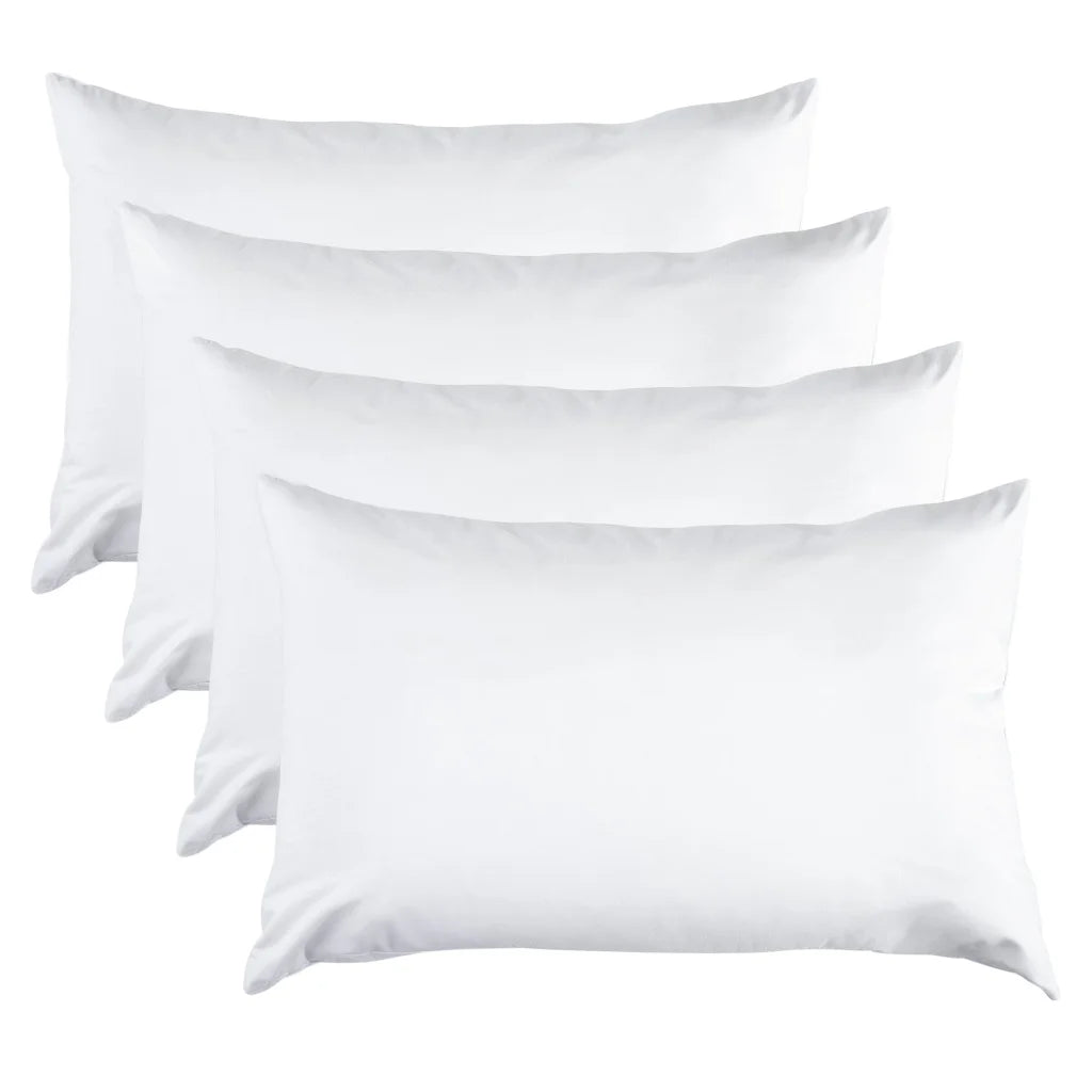 100 Percent Cotton Pillow Cover with 800g Poly Fill