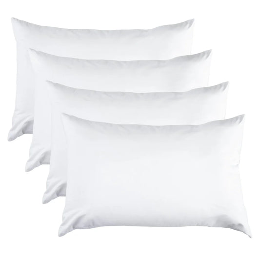 100 Percent Cotton Pillow Cover with 800g Poly Fill