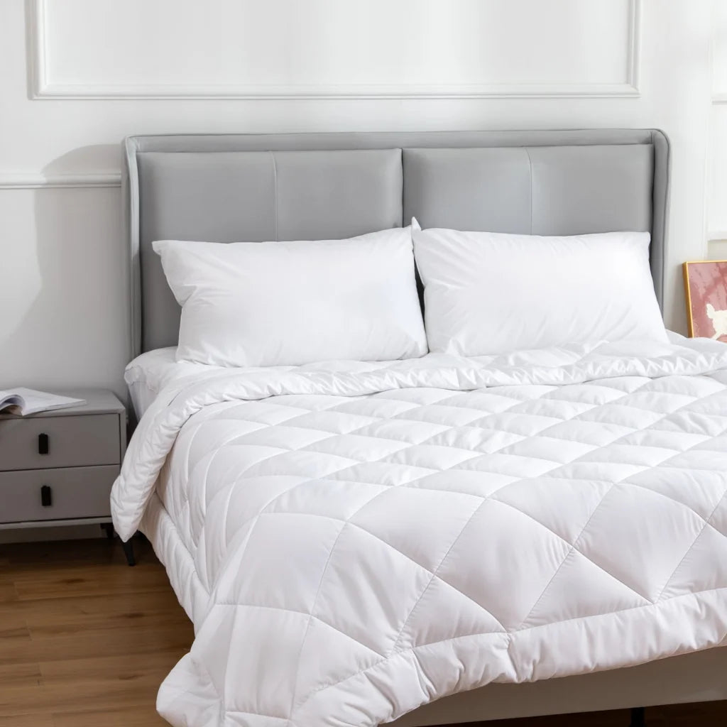 100 Percent Cotton Pillow Cover with 800g Poly Fill