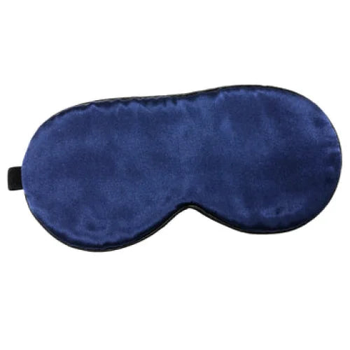 100 silk sleep eye mask for women men navy - Health &