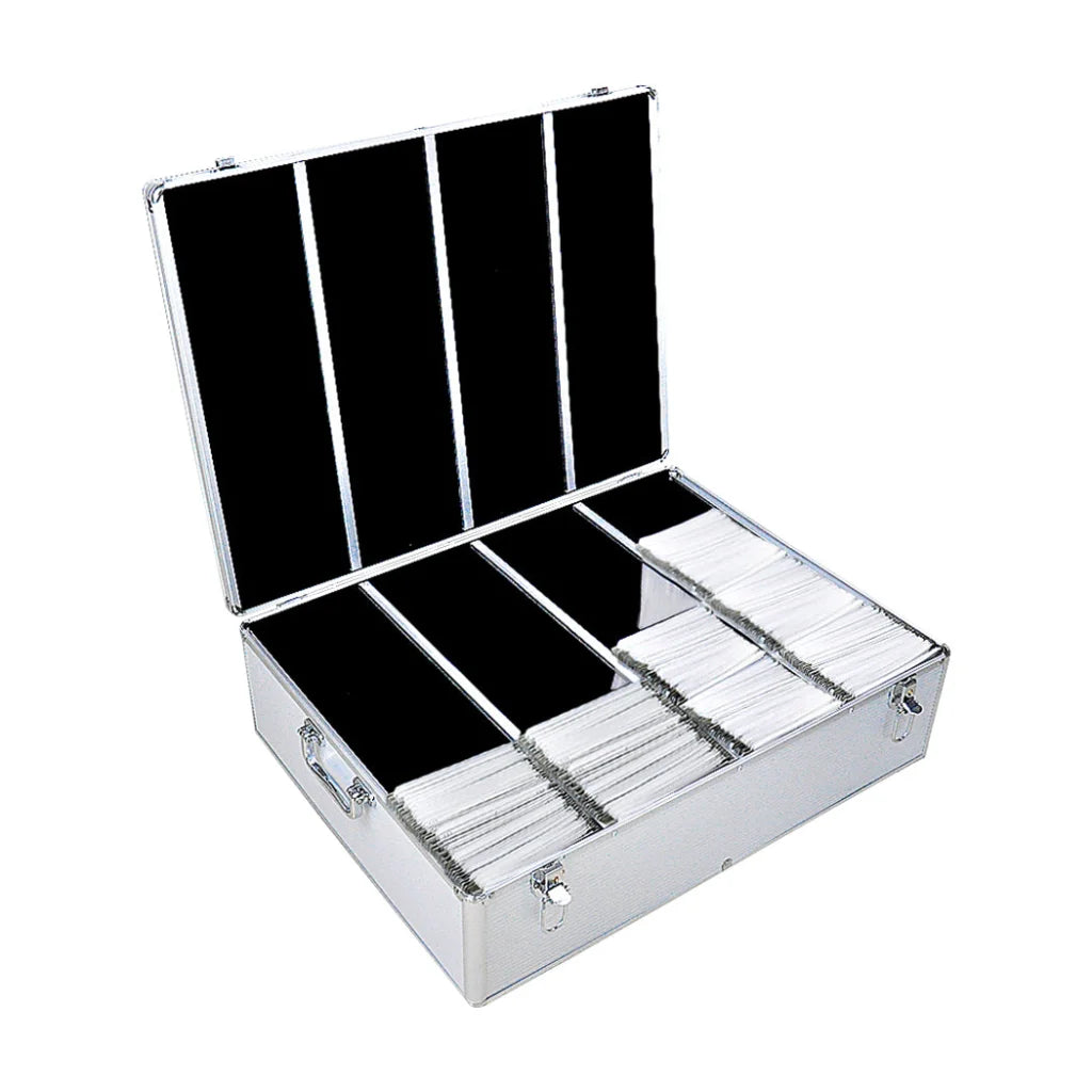 1000 Discs Aluminium CD DVD Cases Bluray 387