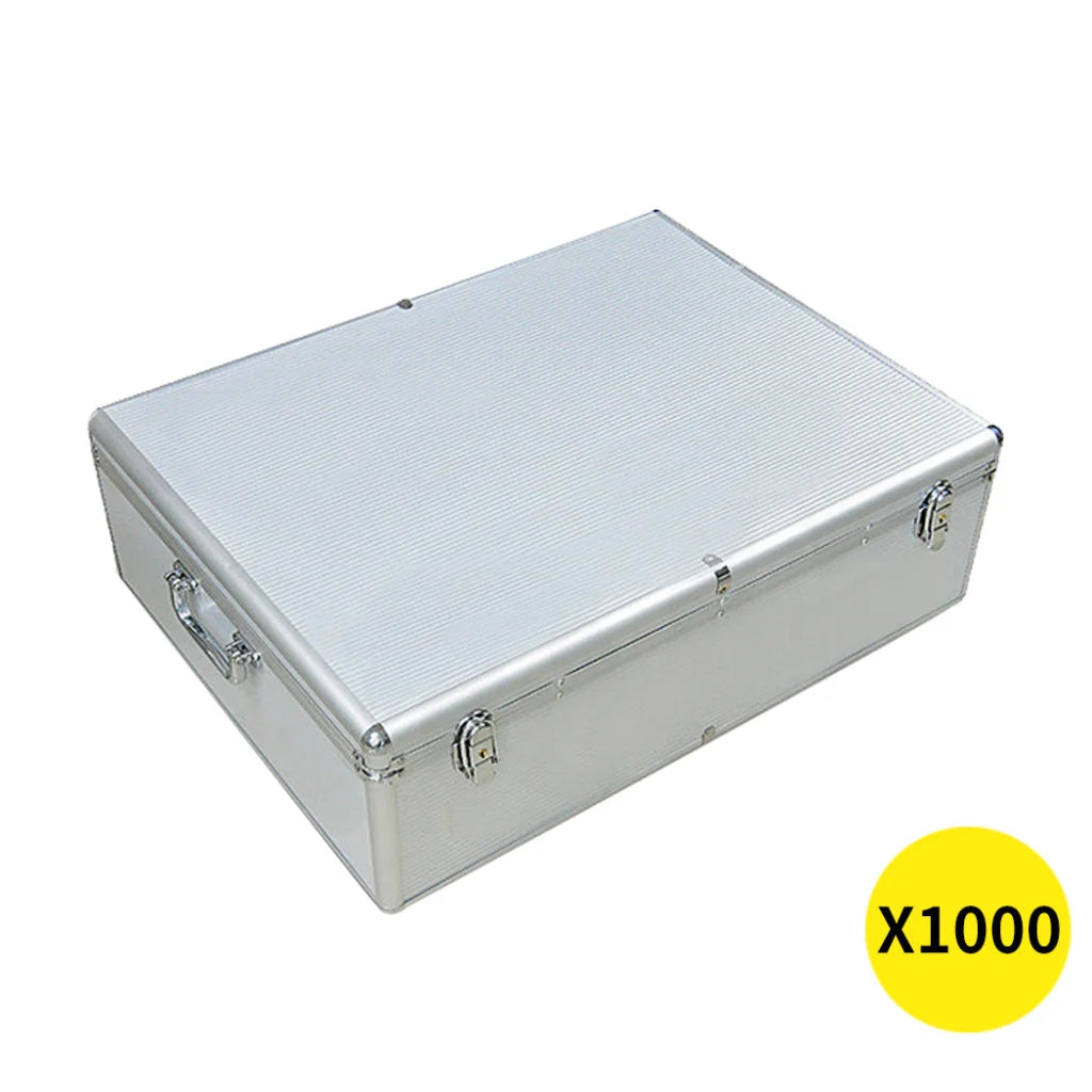 1000 Discs Aluminium CD DVD Cases Bluray 940