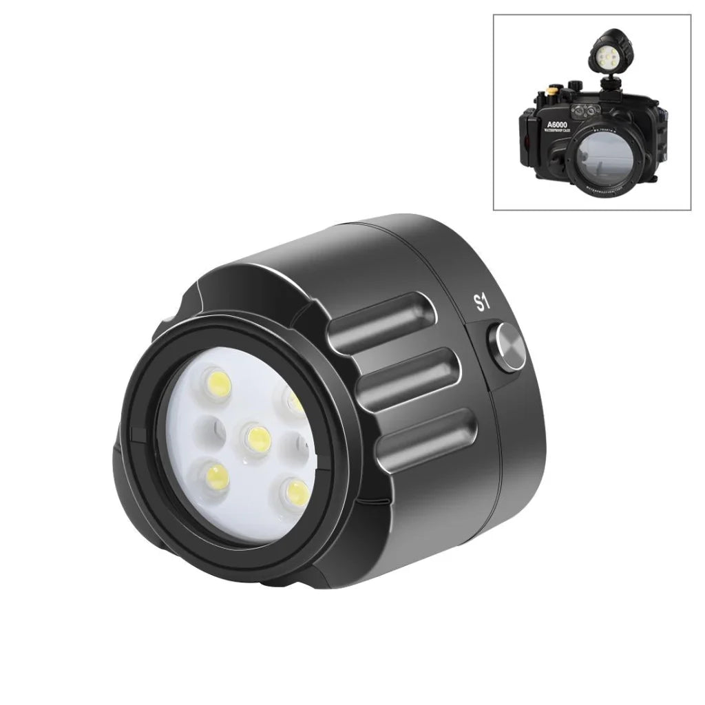 1000lm Diving Light for Gopro Hero - 40m Underwater