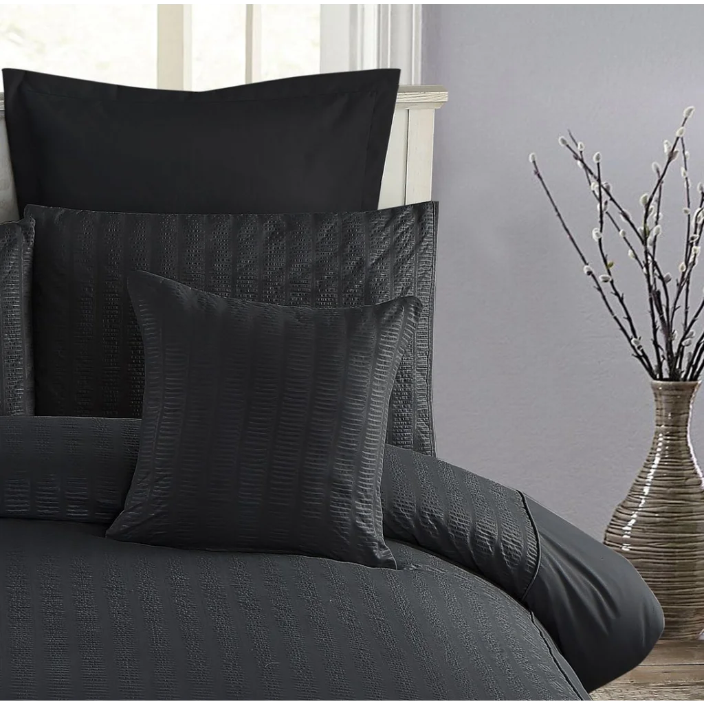 1000TC Premium Ultra Soft Seersucker Cushion Covers - 2