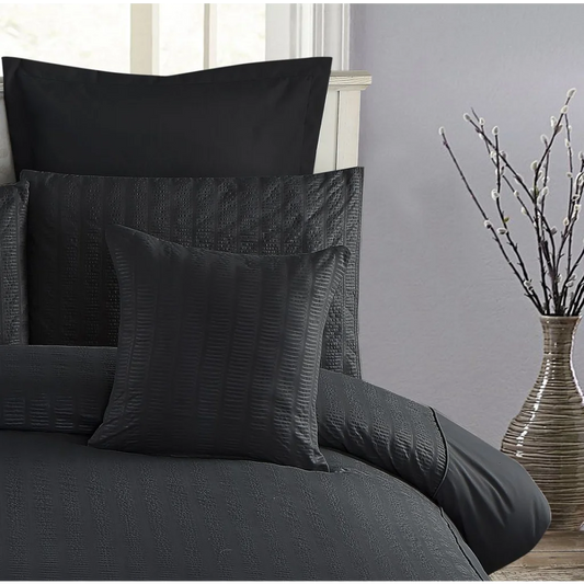 1000TC Premium Ultra Soft Seersucker Cushion Covers - 2