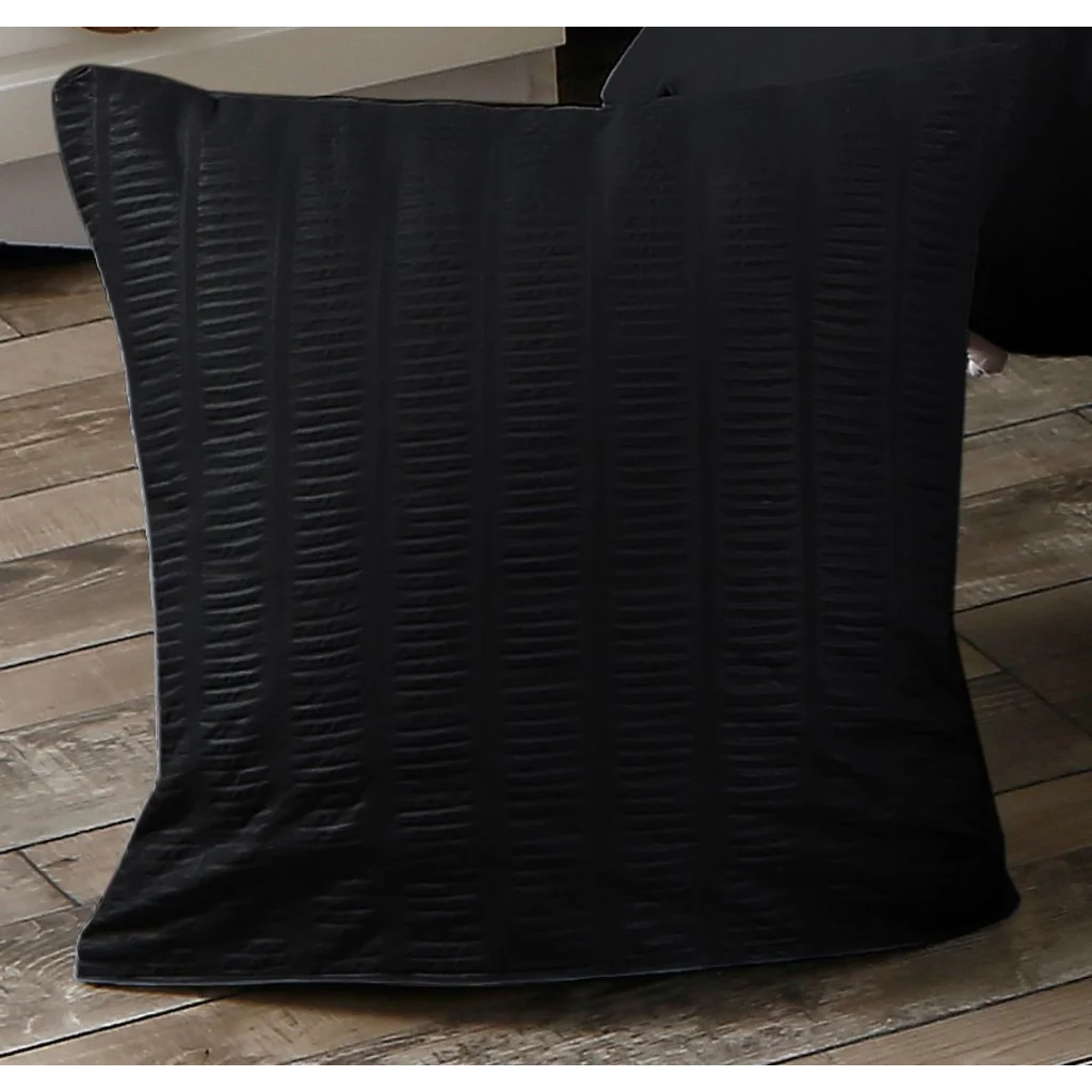 1000TC Premium Ultra Soft Seersucker Cushion Covers - 2