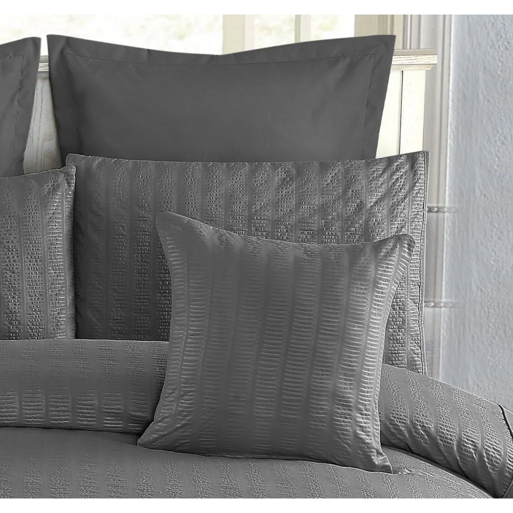 1000TC Premium Ultra Soft Seersucker Cushion Covers - 2
