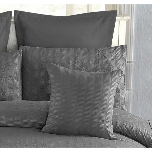 1000TC Premium Ultra Soft Seersucker Cushion Covers - 2