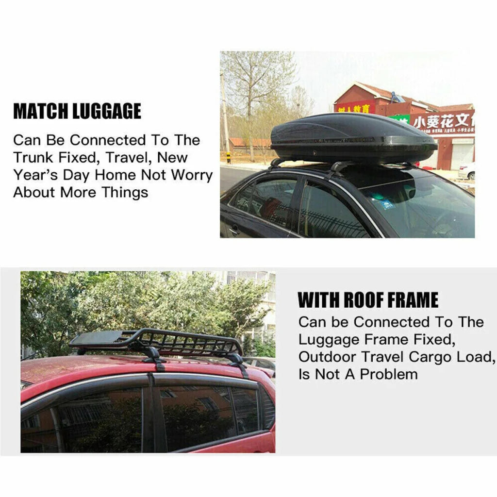 100cm Universal Car Roof Racks Carrier Adjustable Cross