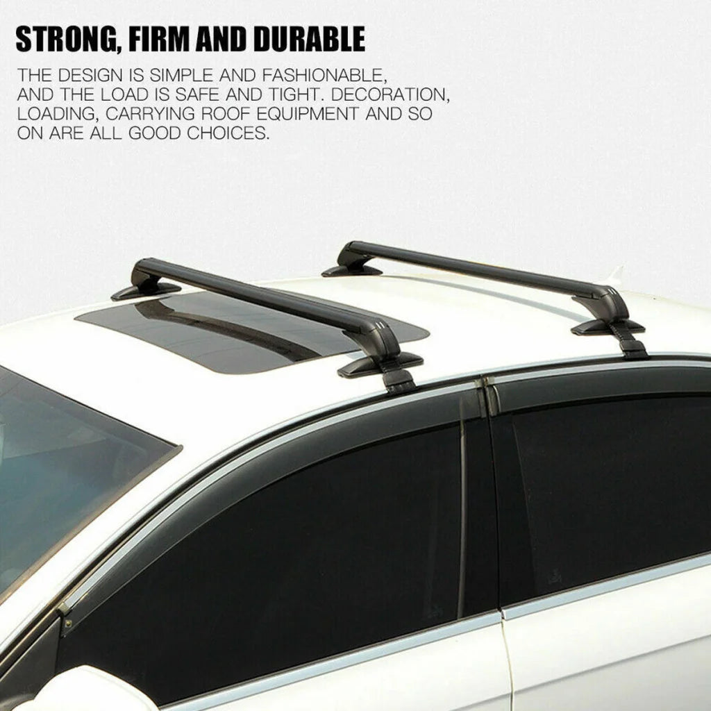 100cm Universal Car Roof Racks Carrier Adjustable Cross