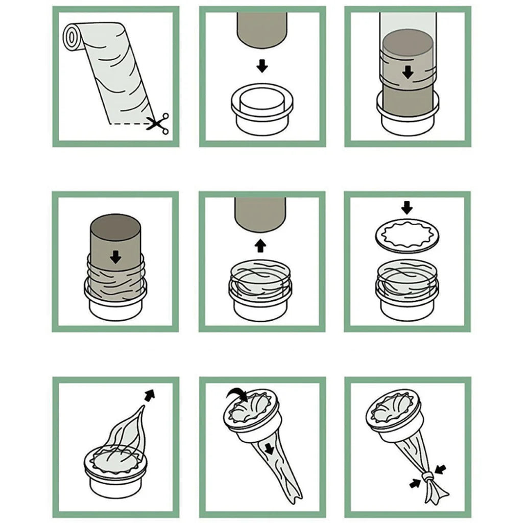 100m Nappy Bin Refill Kit Compatible 640