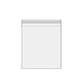 100Pcs Self-Adhesive Clear Opp Cellophane Bags with Air