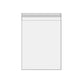 100Pcs Self-Adhesive Clear Opp Cellophane Bags with Air