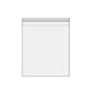 100Pcs Self-Adhesive Clear Opp Cellophane Bags with Air