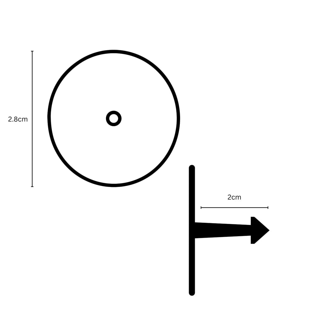 100x Cattle Ear Tags 7x10cm Set - Large White Blank Cow