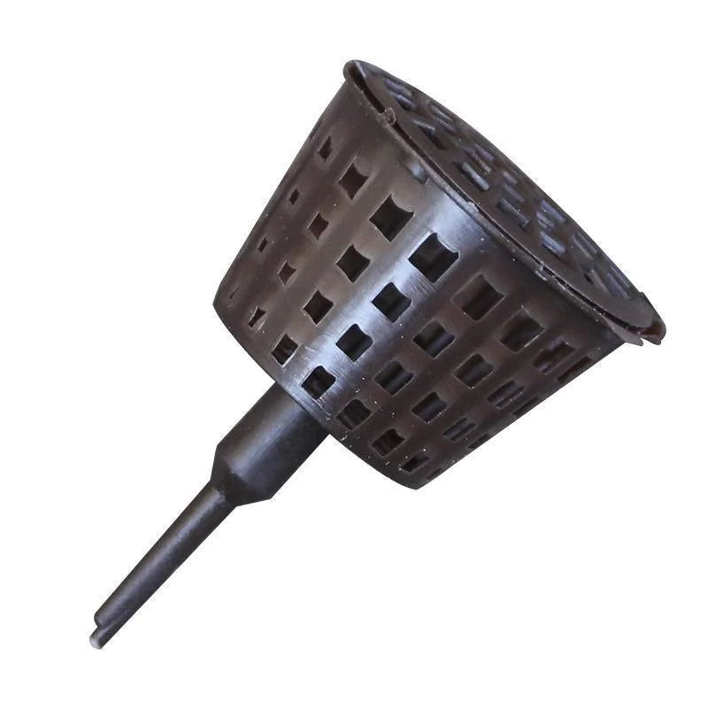 100x Plastic Fertilizer Baskets with Lid Balcony Gardening