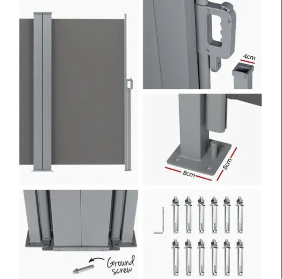 Create Instant Privacy and Shade with a Retractable Outdoor