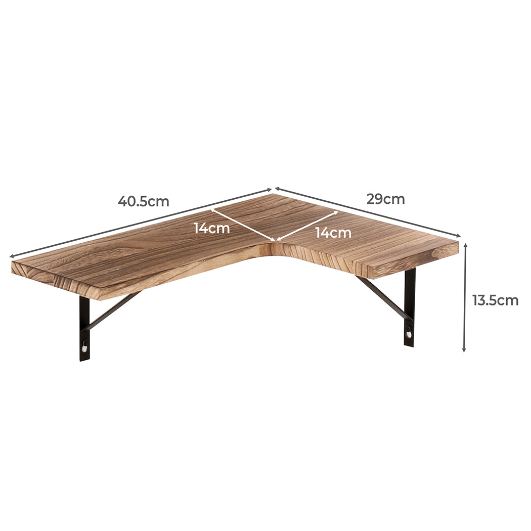 Levede Floating Shelf DIY Corner Hanging